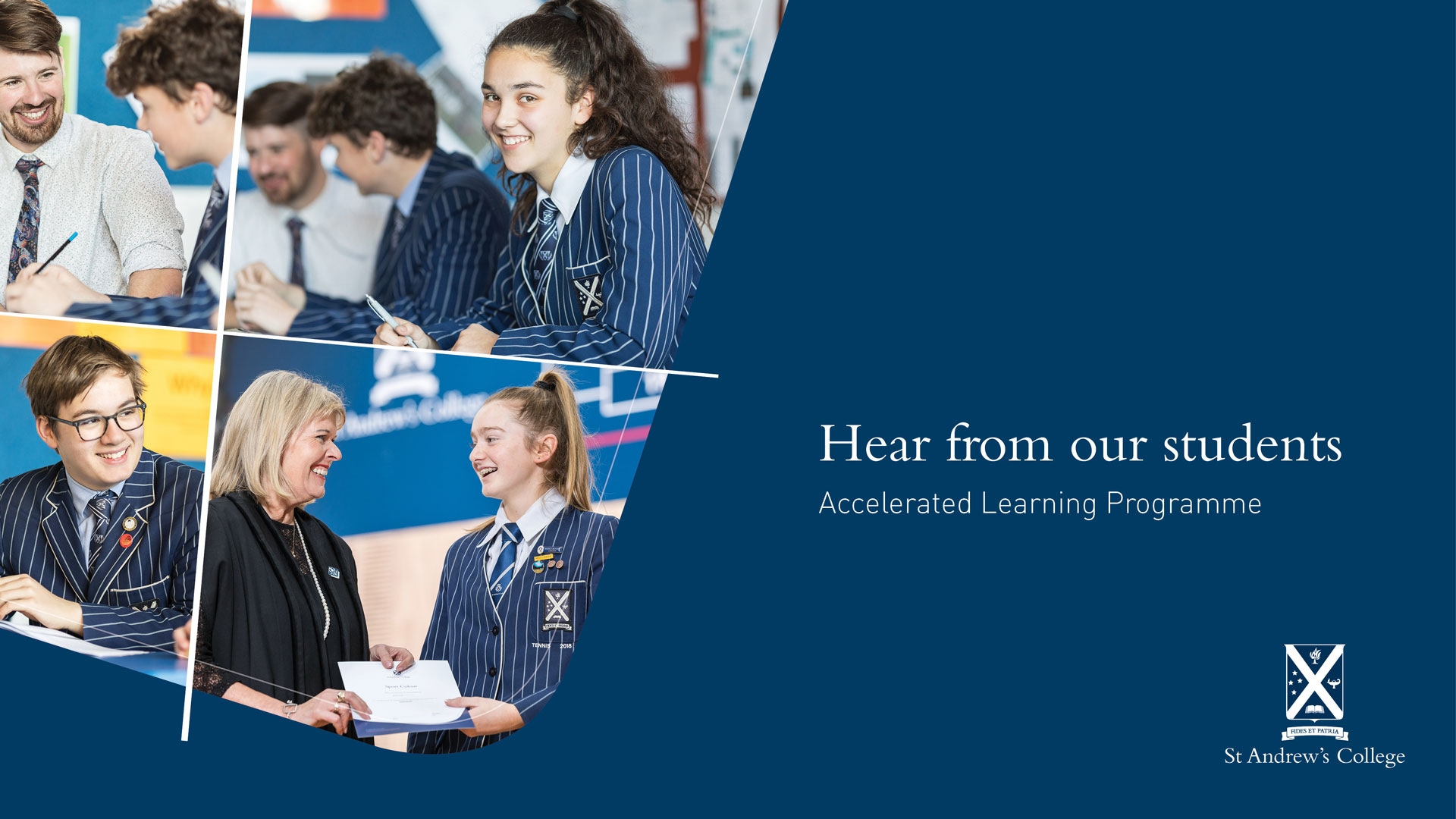 Hear from our students Accelerated Learning