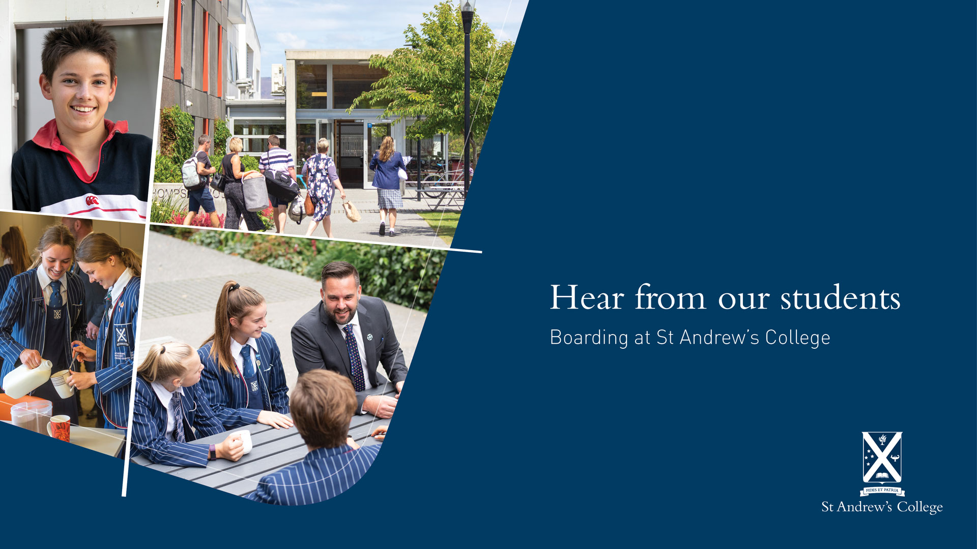 Hear from our students Boarding