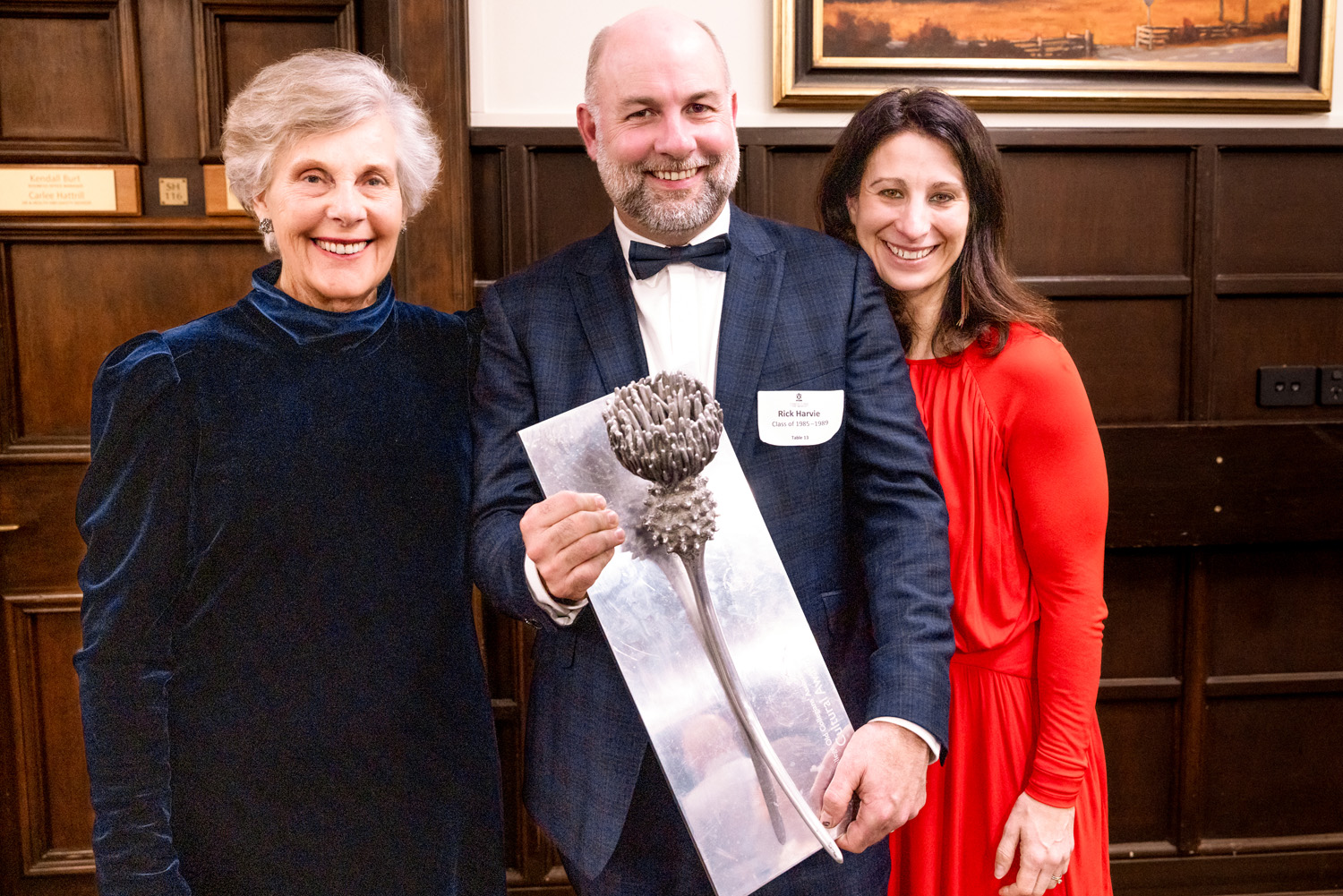 Jen, Rick and Julia Harvie