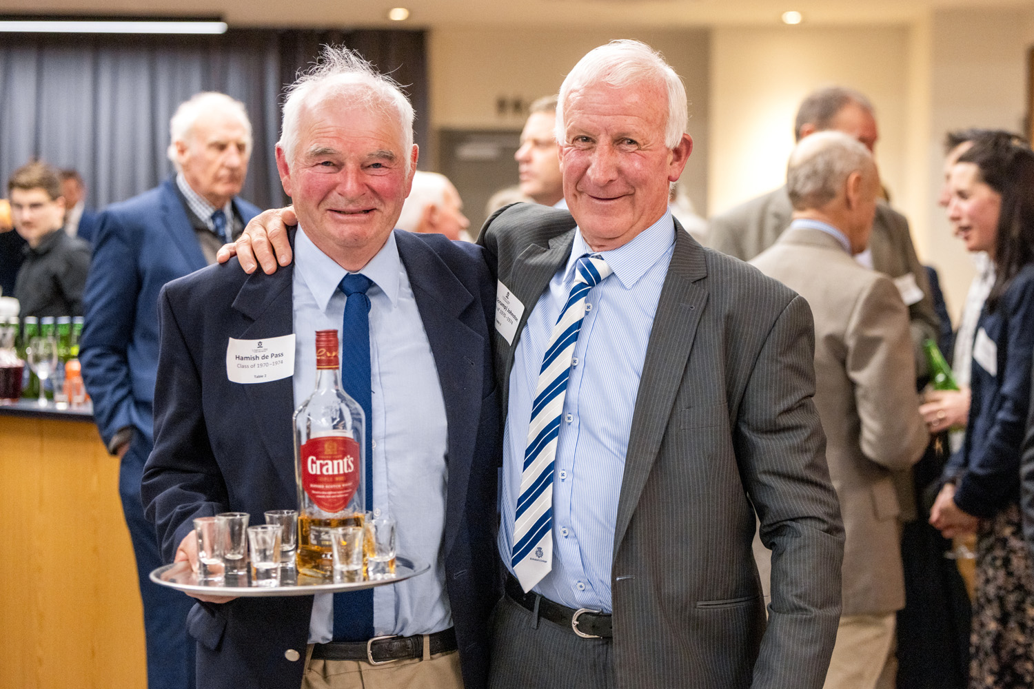 Hamish de Pass and Mike Johnston (OC 1974's)