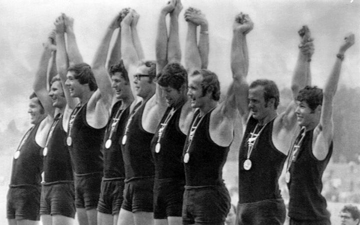 Team Gold Medal Photo (Athol pictured third from left)