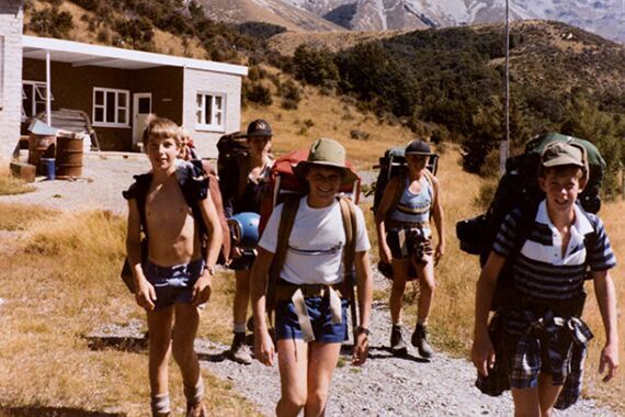 StAC students at camp 1977-1986