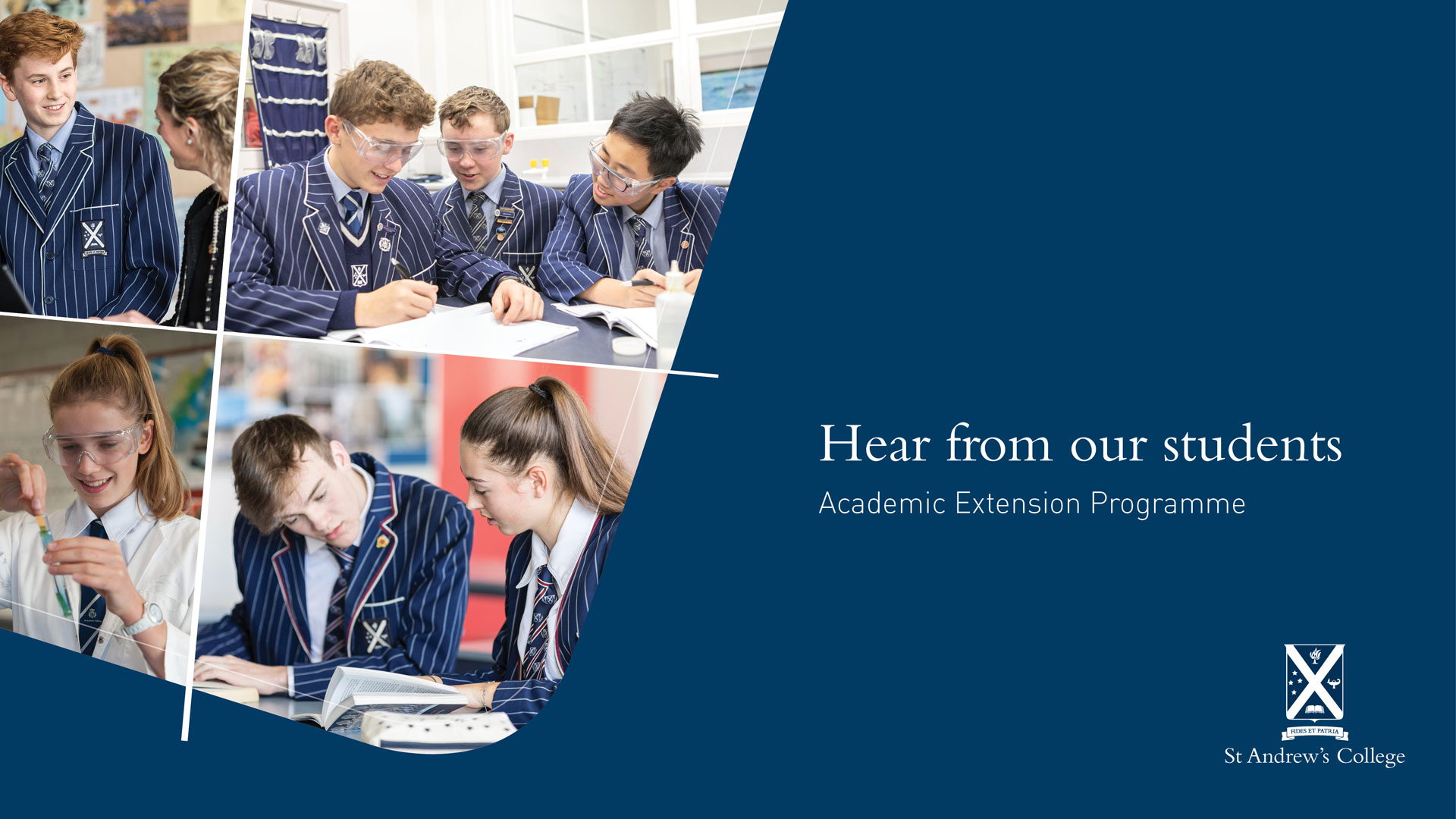 Hear from our students Academic Extension