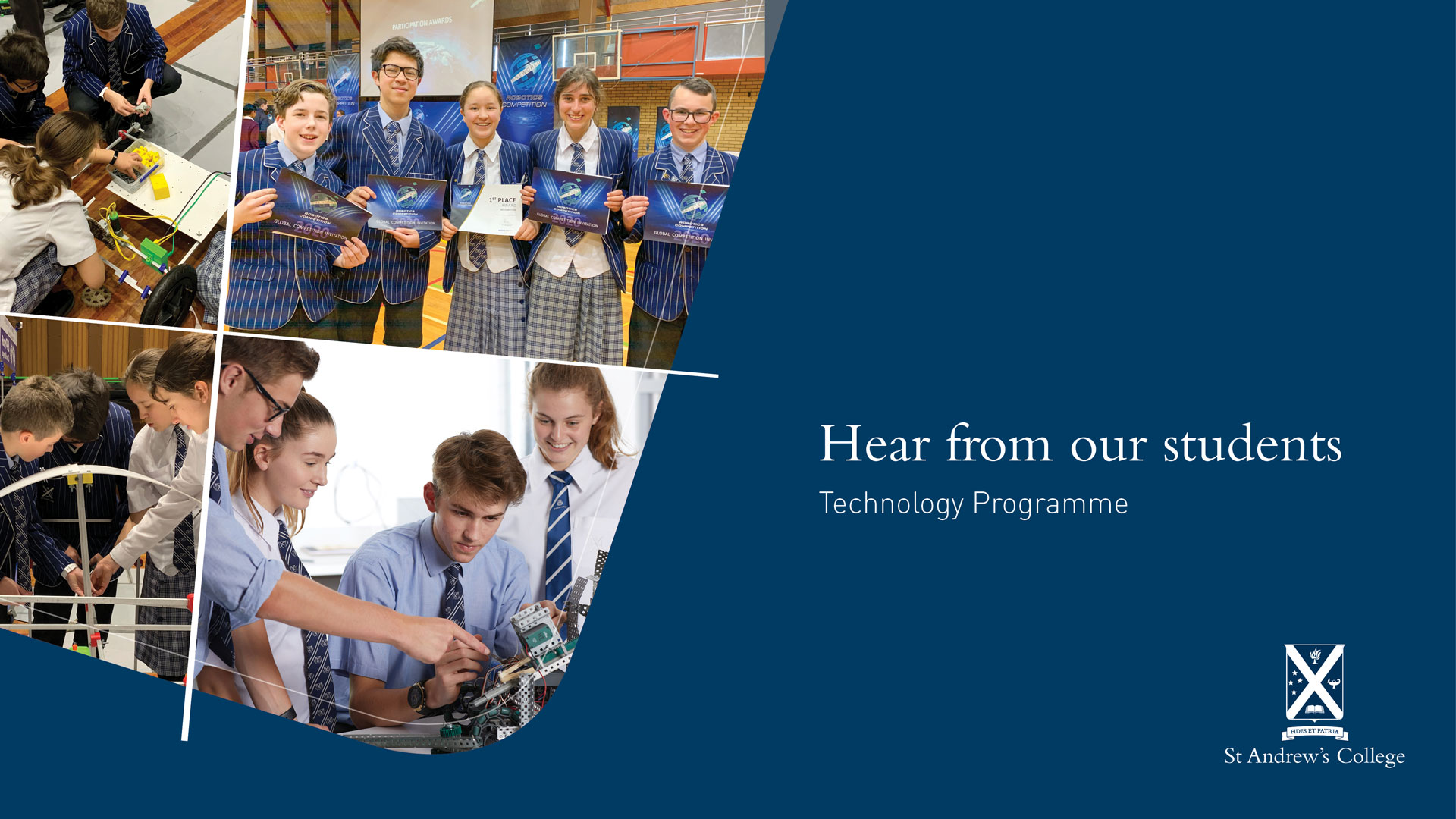 Hear from our students Tech