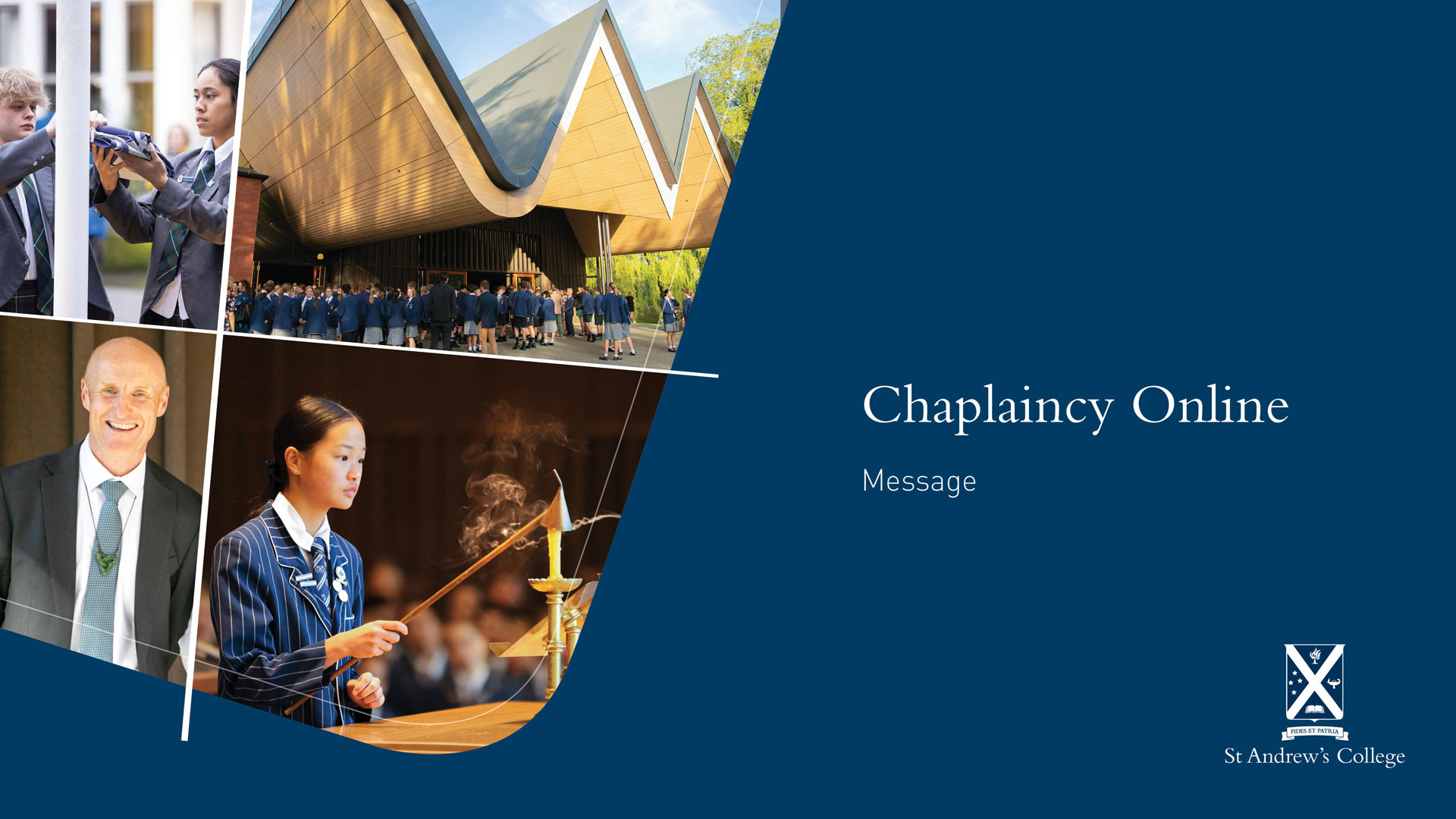 Chaplaincy Online Slide