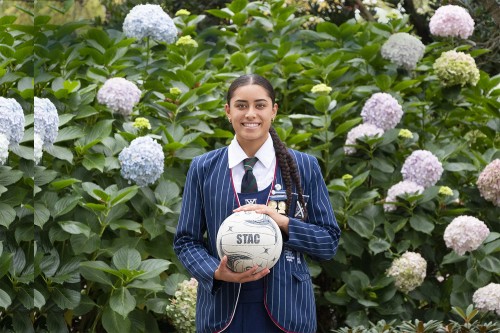 Sienna Stowers-Smith (Year 13) – netball athlete.