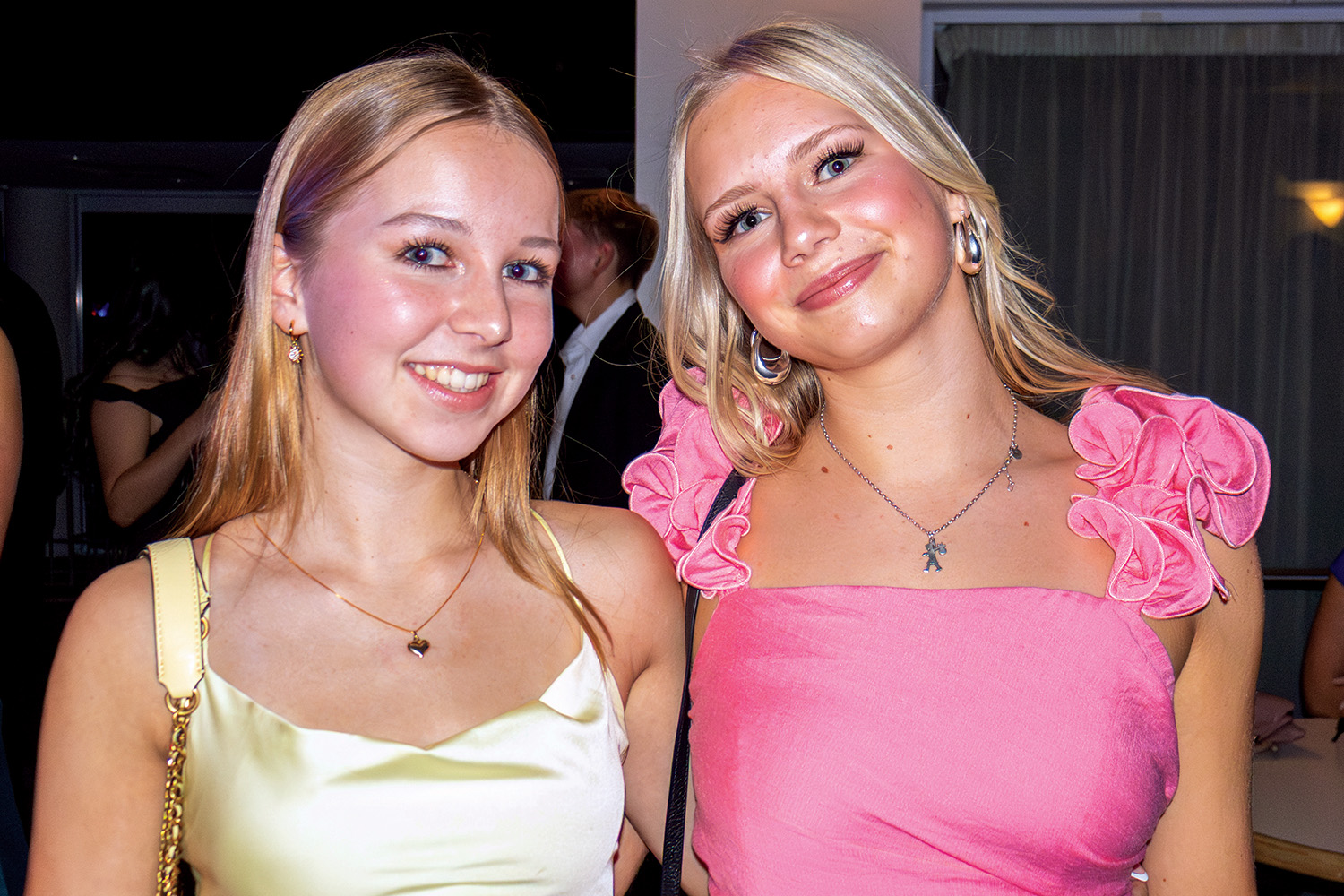 Two St Andrew's College students at the 2025 Year 11 Semi-formal.