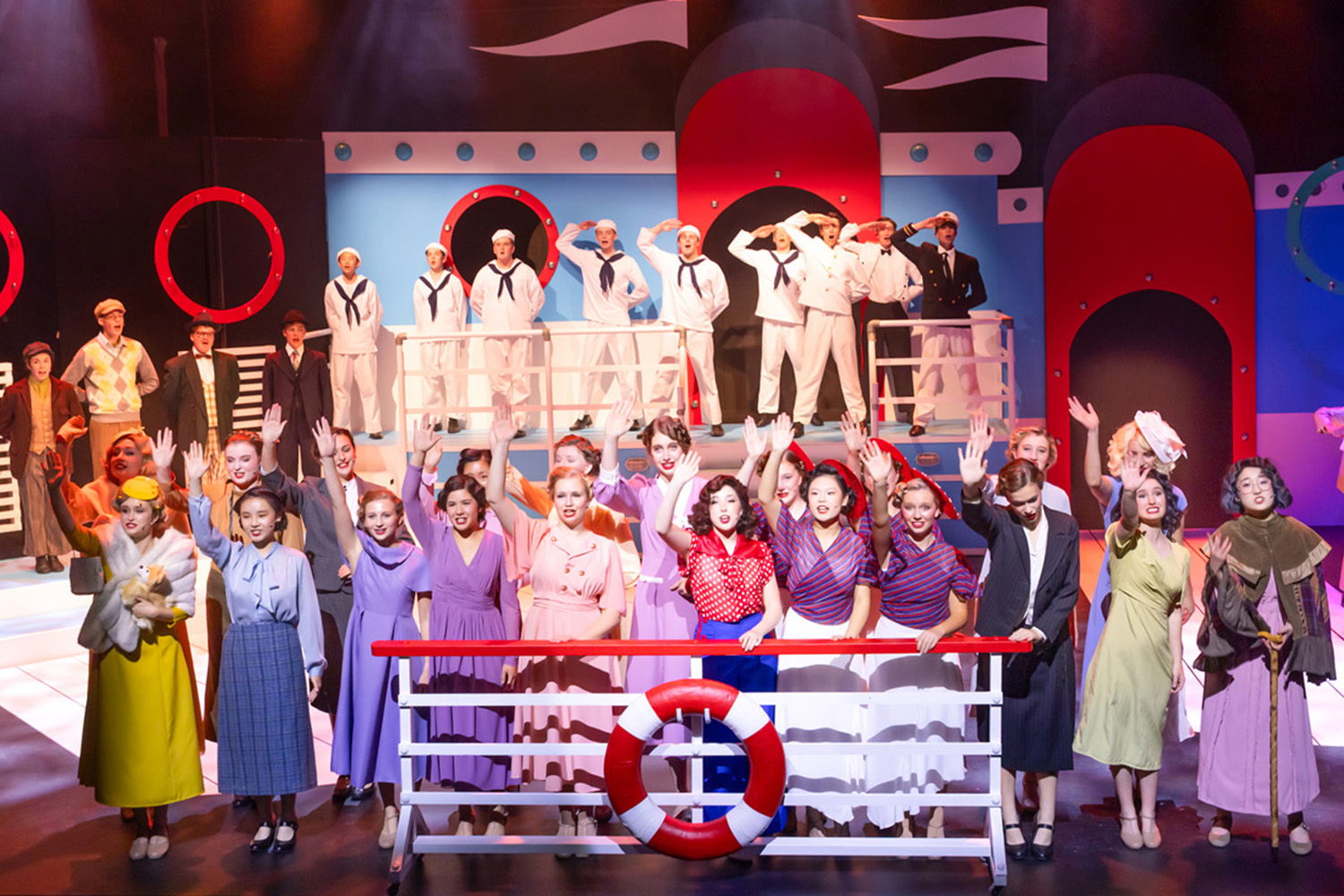 St Andrew's College 2026 Senior College Production, 'Anything Goes'.