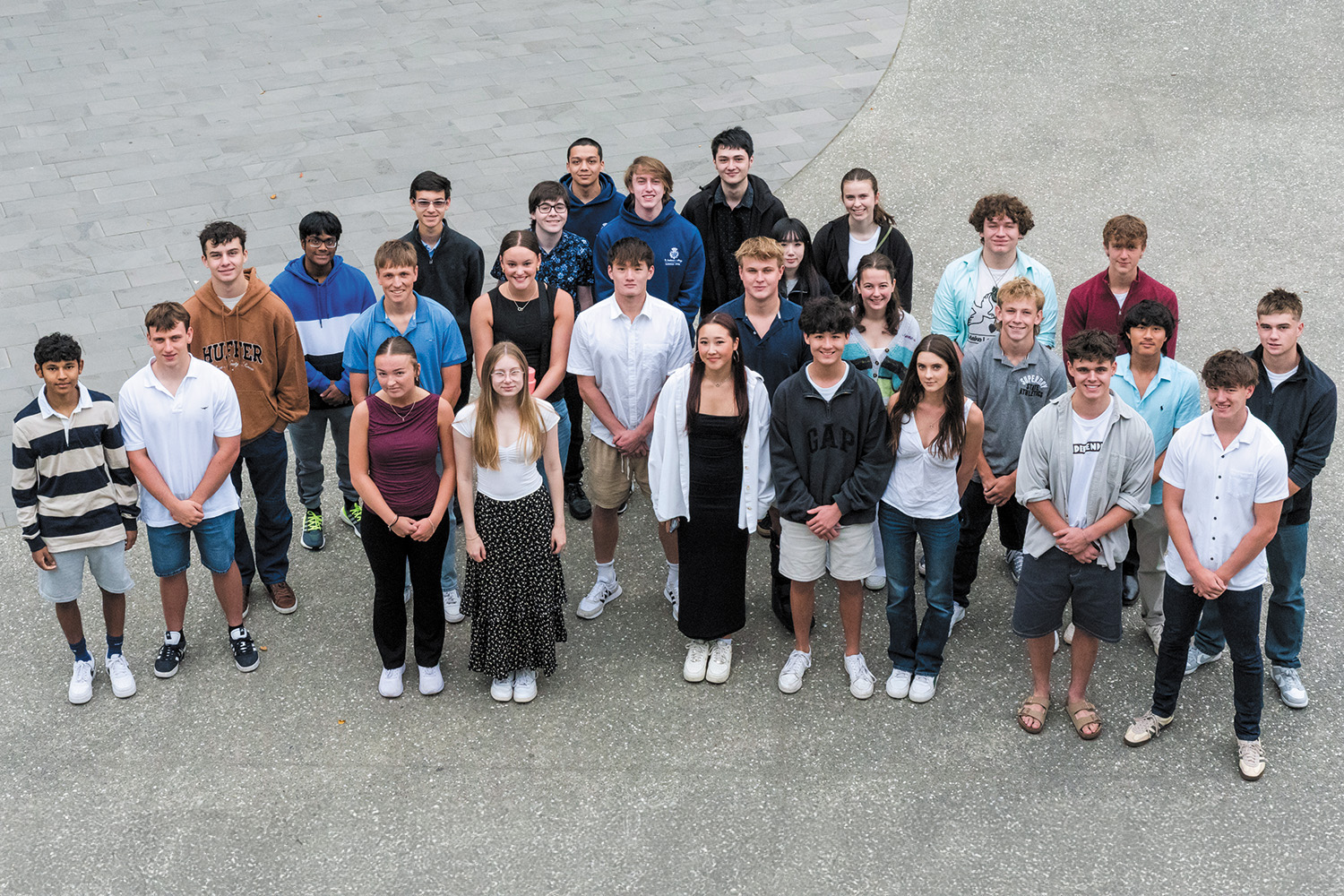 St Andrew's College Old Collegians at the 2025 Academic Assembly.