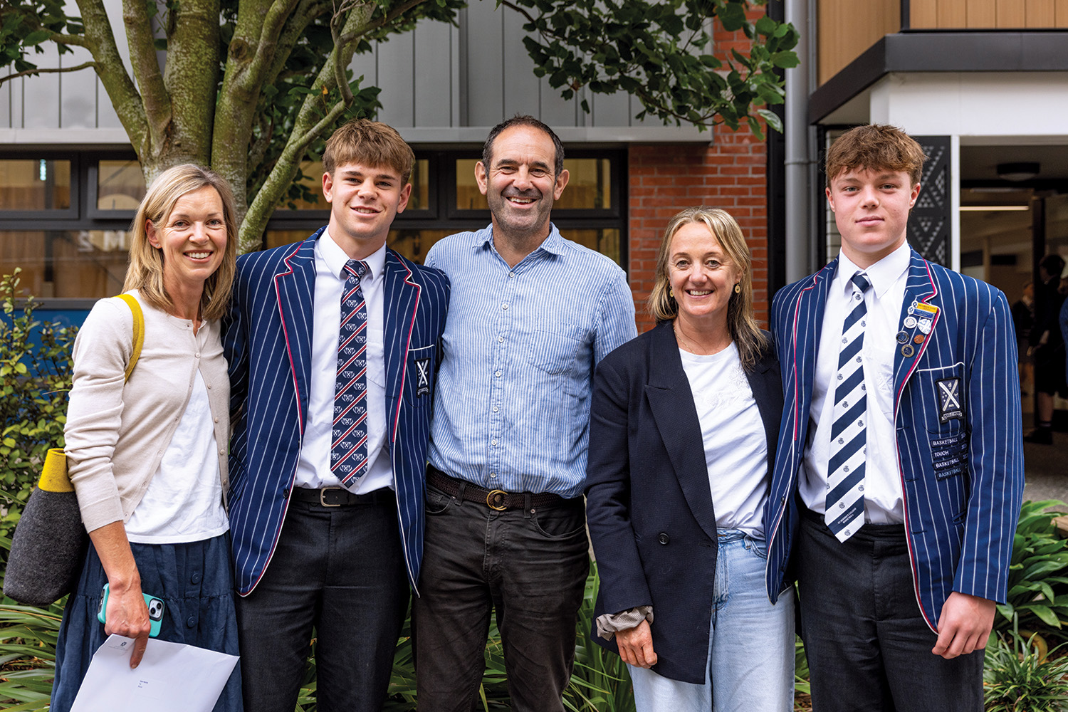 St Andrew's College students with family at the 2026 Academic Assembly.