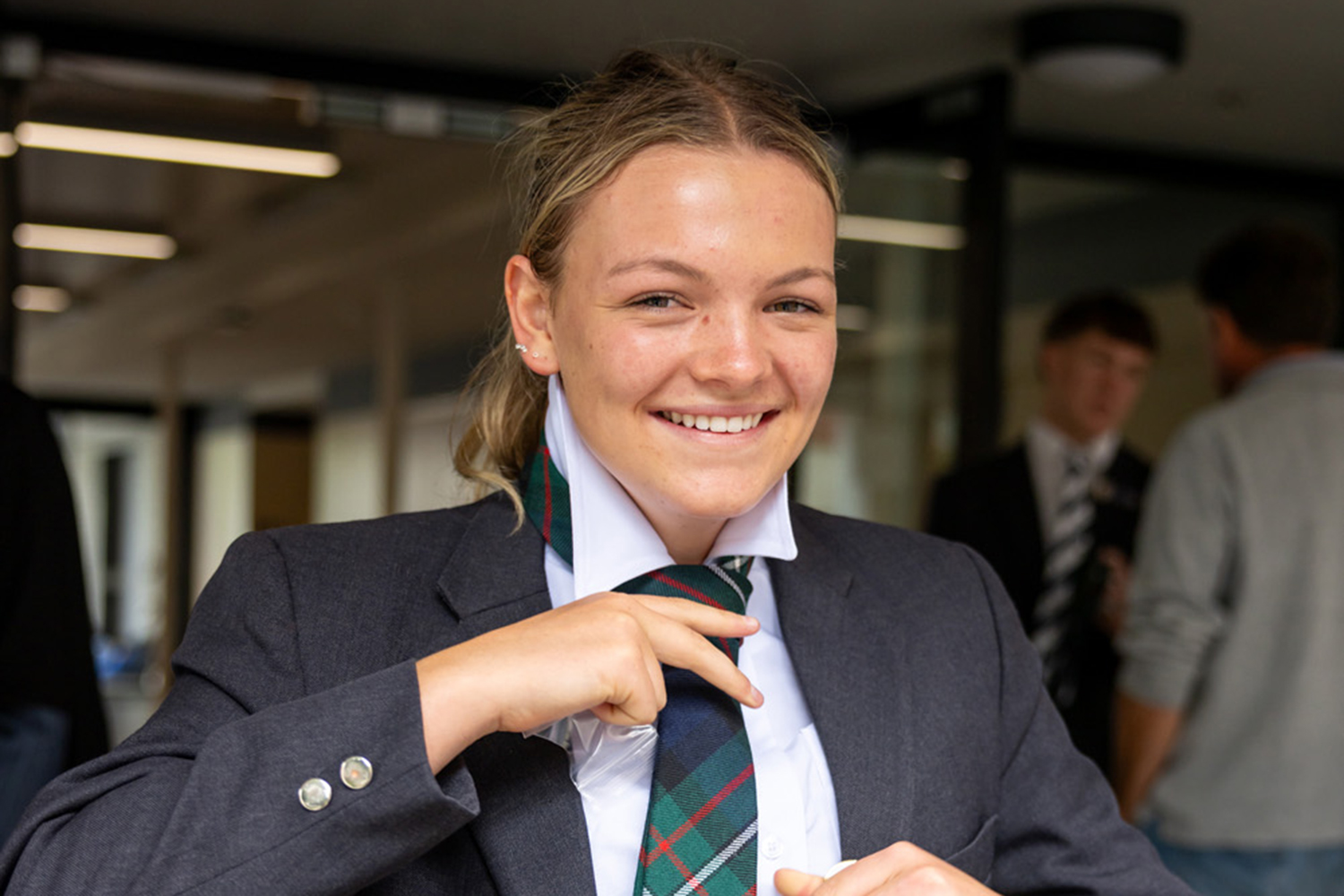 St Andrew's College student at the 2026 Prefects’ Investiture and Leadership Assembly