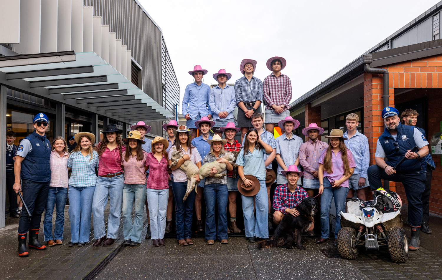 St Andrew's College students and staff at the 2025 Boarders' Assembly