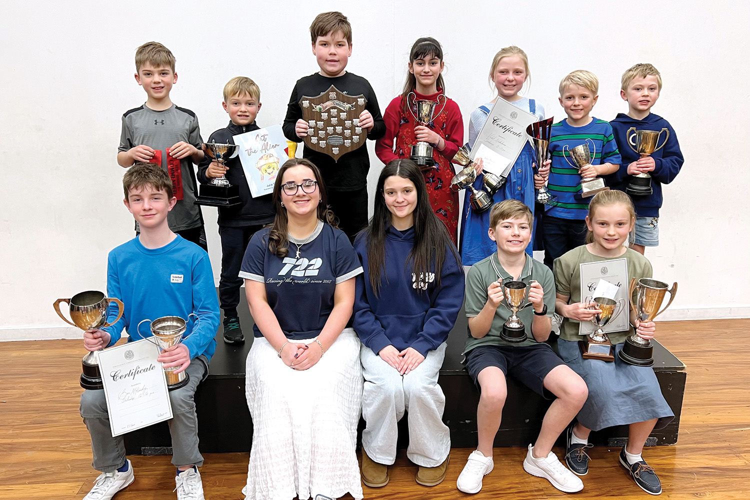 St Andrew's College prizewinners at the Christchurch Speech and Drama Competitions.
