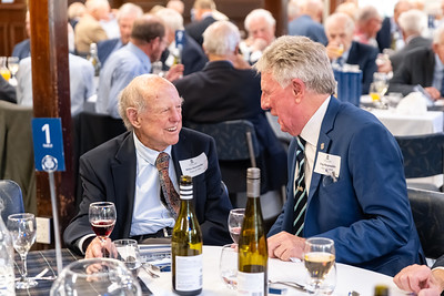 Professor Miles Kennedy (OC 1945) and Greg Reynolds (OC 1973, OCA Executive)