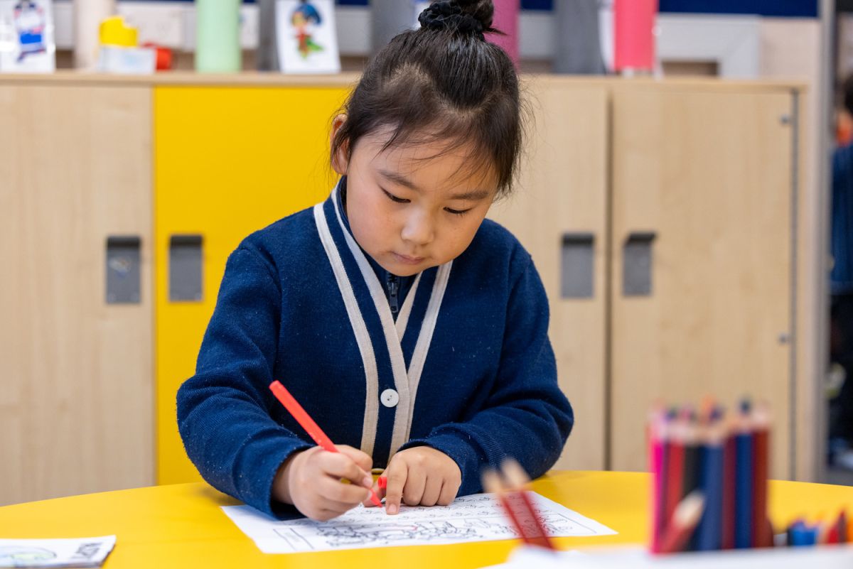 St Andrew's College Preparatory School student drawing.