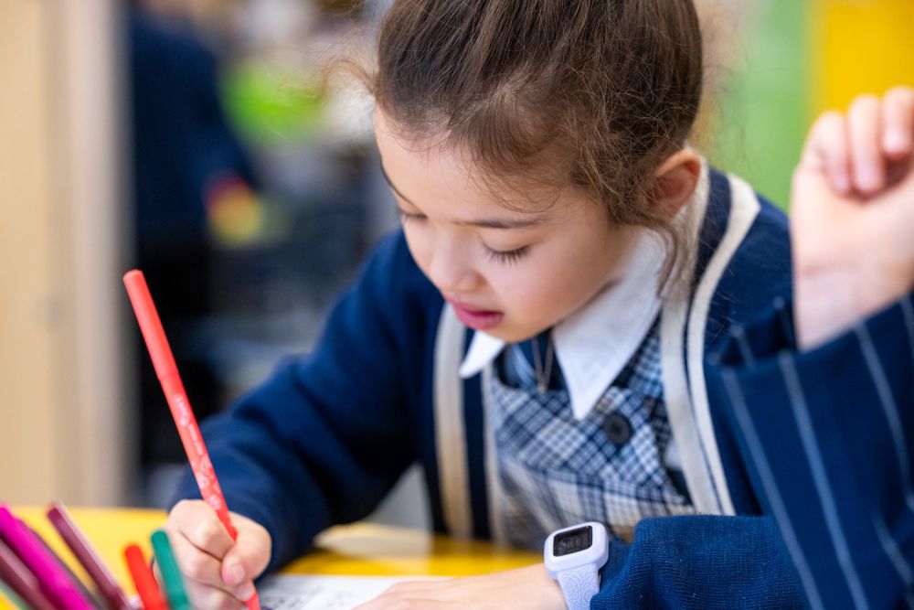 St Andrew's College Preparatory School student drawing.