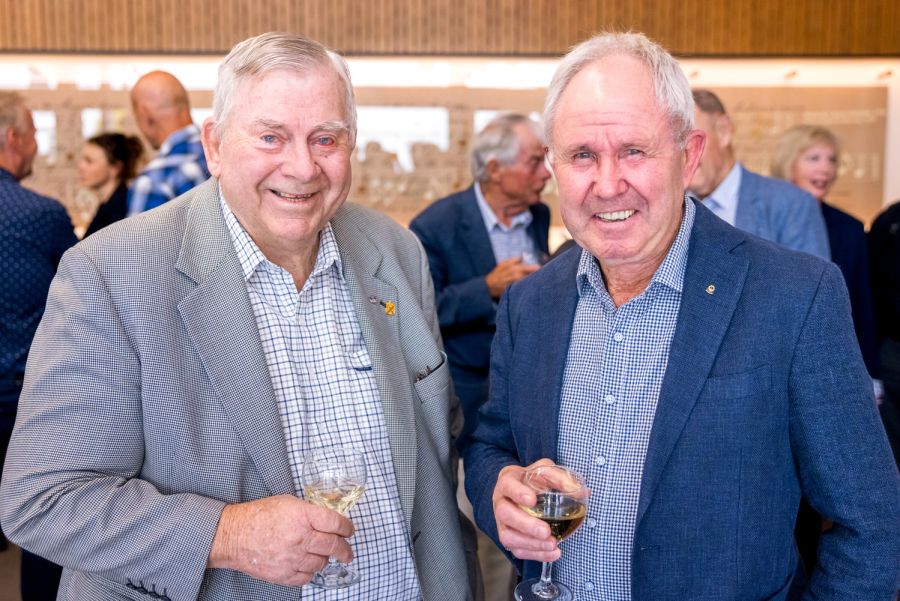 Wal Scott (OC 1959) and Jack Allan (OC 1960)