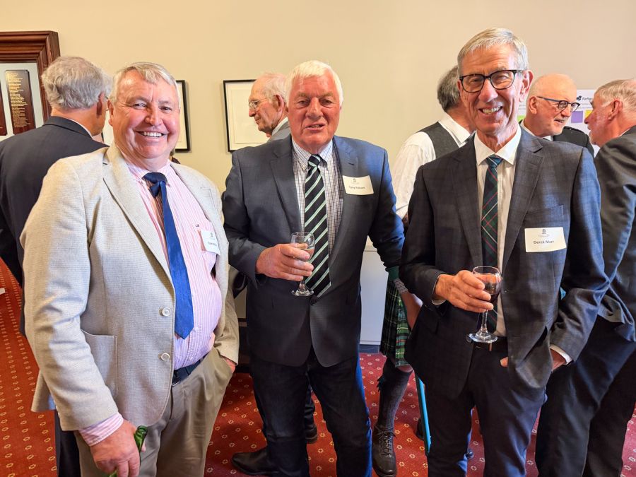 Tom Allan, Tony Polson and Derek Marr.