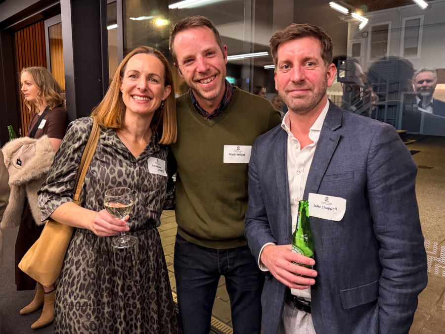 Sarah Lowe (née Murphy, Mark Wright and Luke Chappell