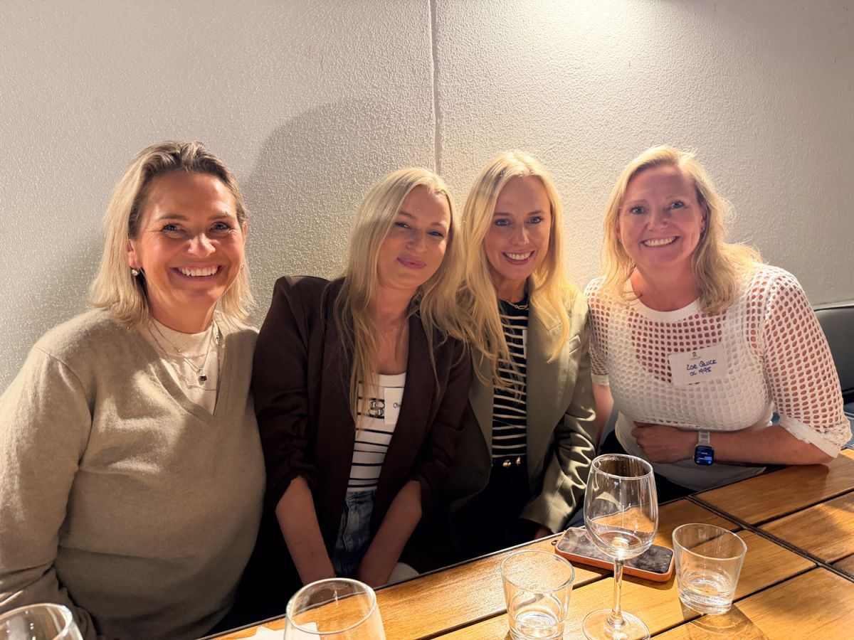 Lisa Clark, Olivia La Planche (OC 2009), Genevieve La Plance (OC 2002) and Zoe Quick (OC 1995)