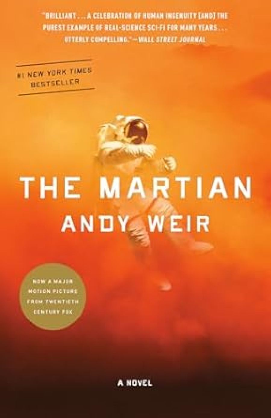Book cover of The Martian