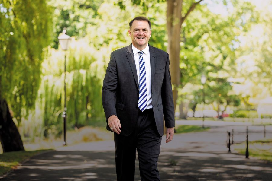 St Andrew's College Rector, Mark Wilson.