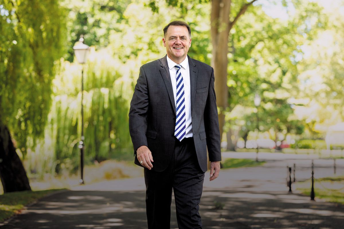 St Andrew's College Rector, Mark Wilson.