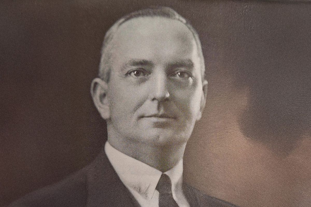 William S MacGibbon, a Scottish-born accountant who was an early advocate of St Andrew's College.