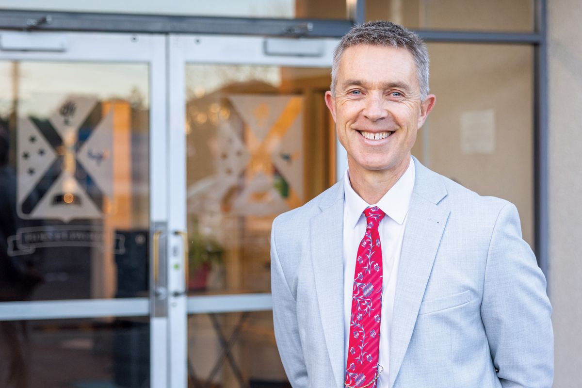 St Andrew's College former Head of Senior College, John Ruge