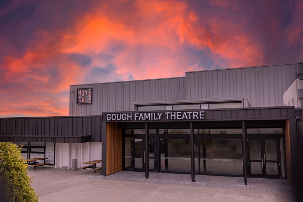 St Andrew's College Ngā Toi Performing Arts Centre entrance.