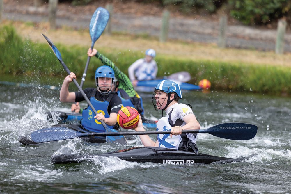 St Andrew's College water polo captain, Luca Rose