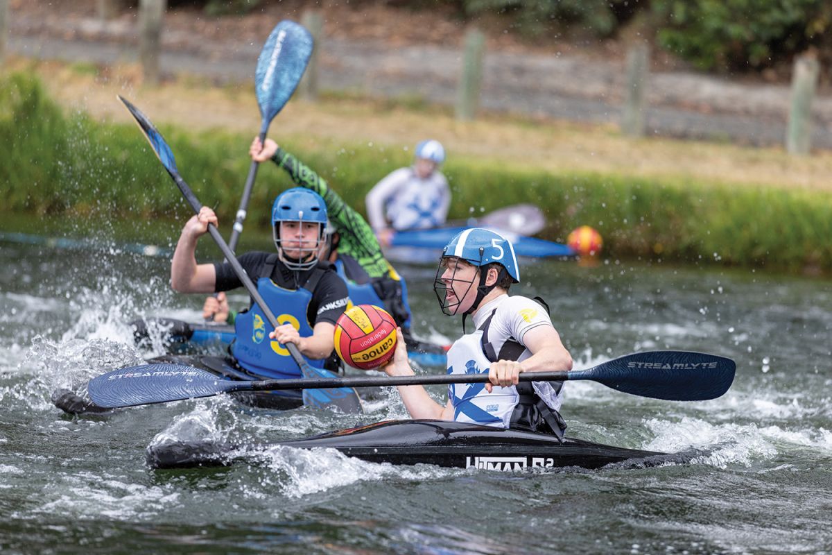 St Andrew's College water polo captain, Luca Rose
