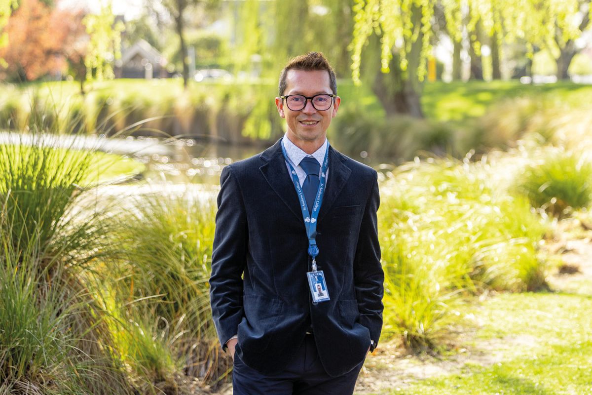 St Andrew's College new Health and Safety Manager, Art Preuss.