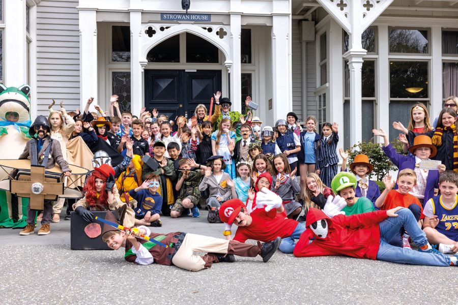 Students dressed up as their favourite book characters at the 2023 book parade.