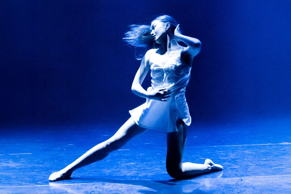 St Andrew's College student performing at Dance Revue 2025.