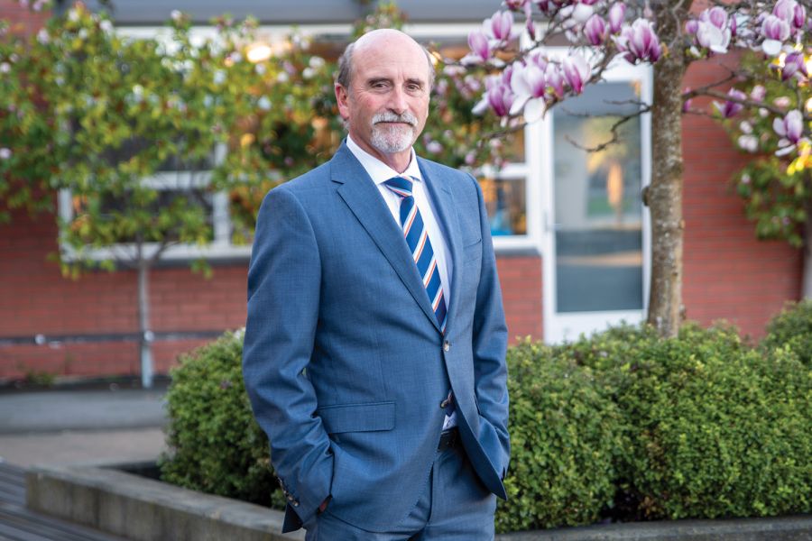 Jonathan Bierwirth, St Andrew's College Preparatory School Principal for more than 29 years.