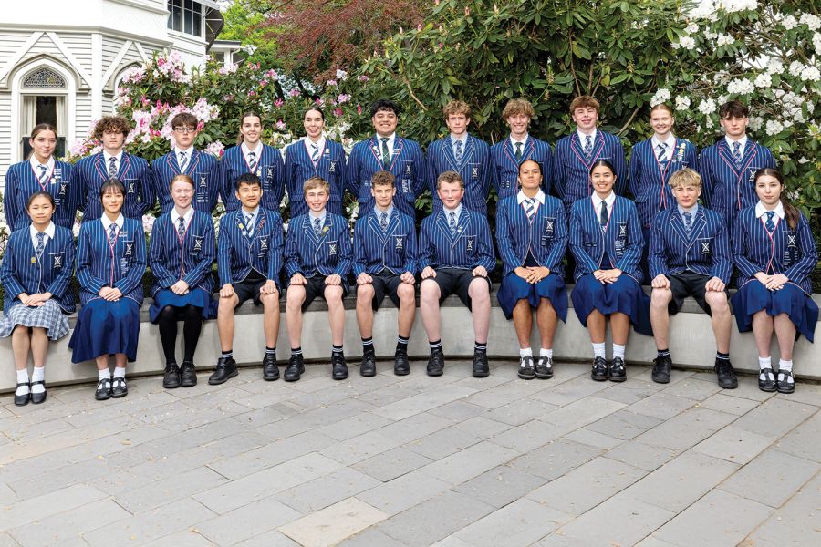 St Andrew's College students who were selected to represent New Zealand in Cultural and Sports pursuits in 2025
