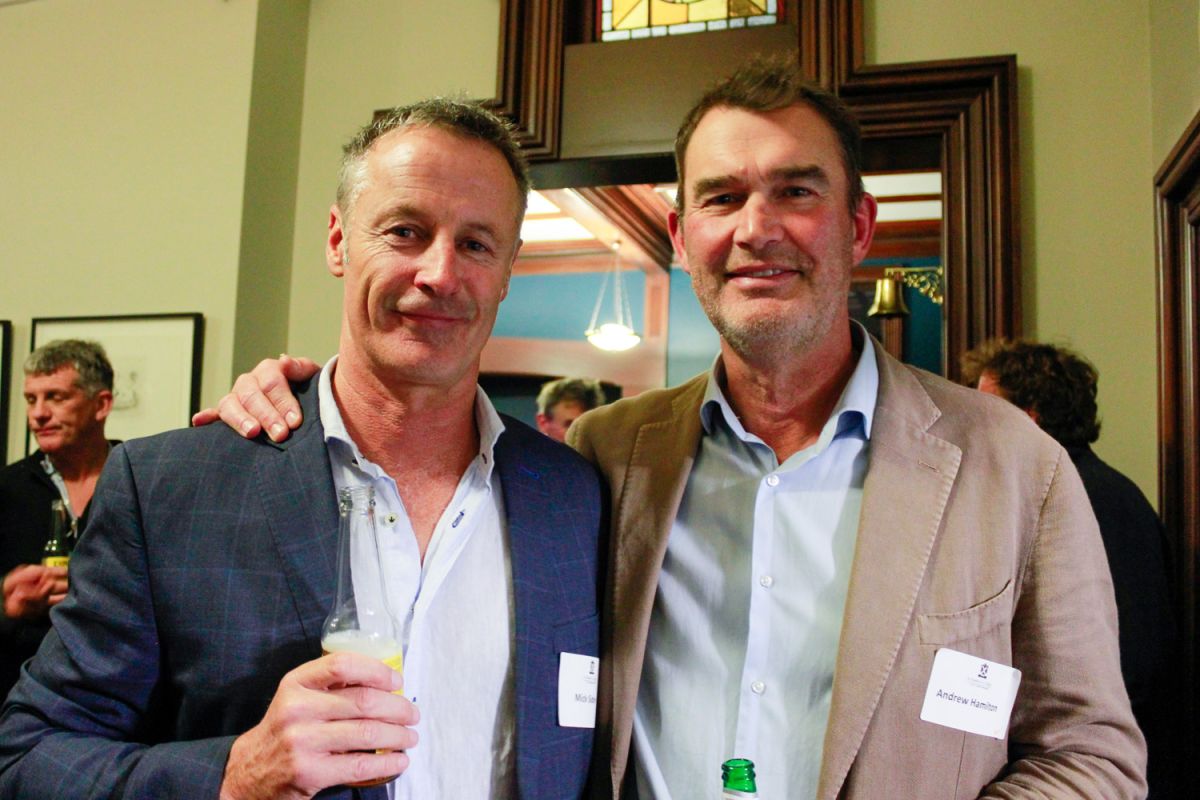 Mick Sidey and Andrew Hamilton