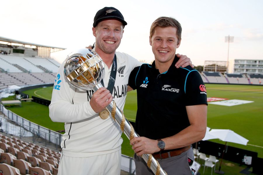 Old Collegians Henry and Willy Nicholls Photo credit: Photosport NZ