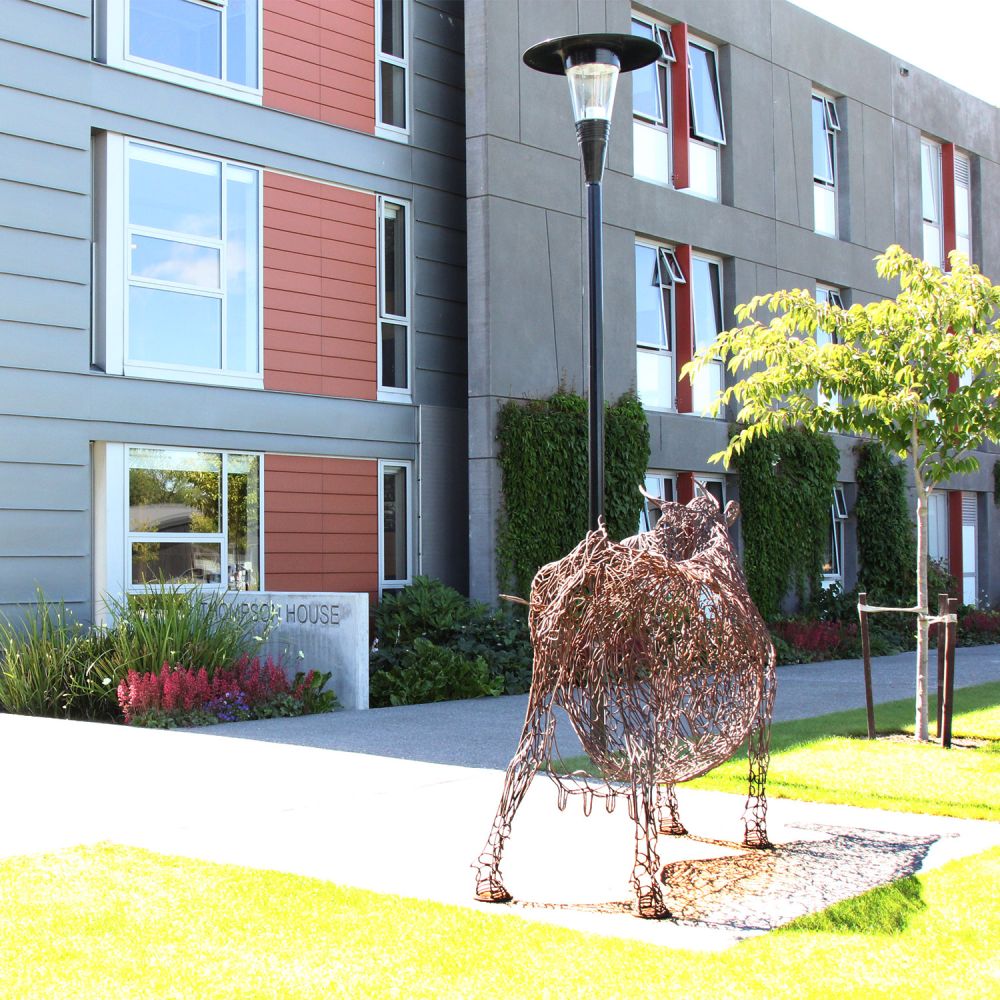 Exterior of Thompson Boarding House.