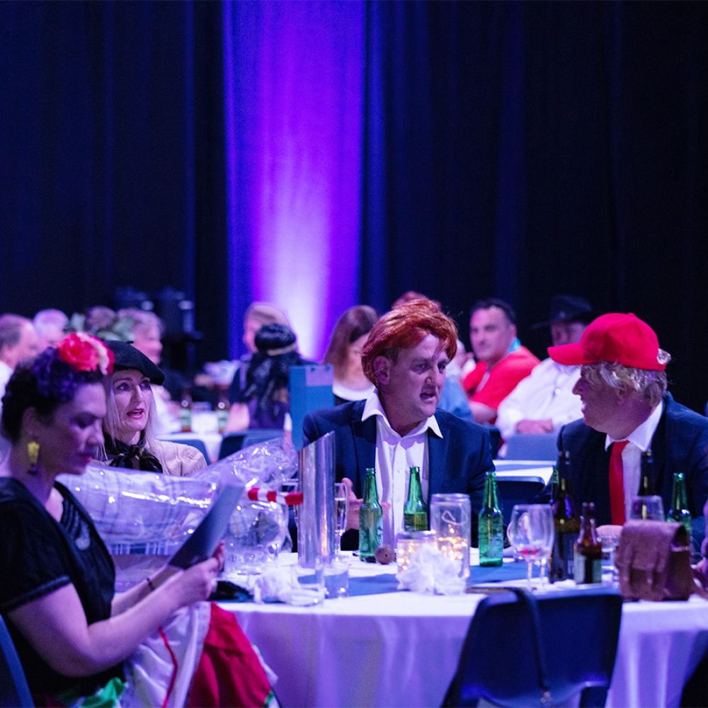 Boarding parents enjoy an evening event at St Andrew's College.