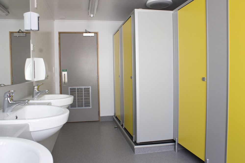 Boarding house bathroom