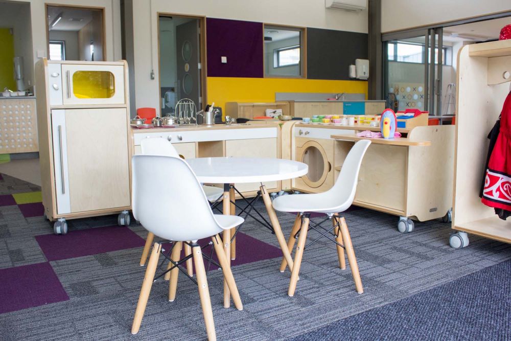 Pre-school interior at StAC play kitchen