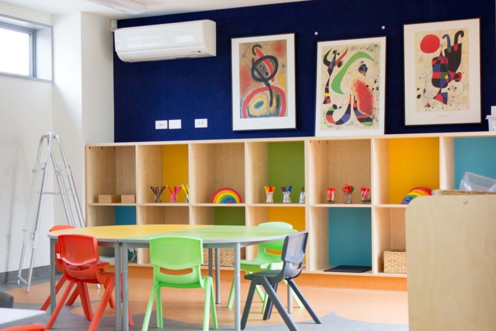 Pre-school interior shot at StAC