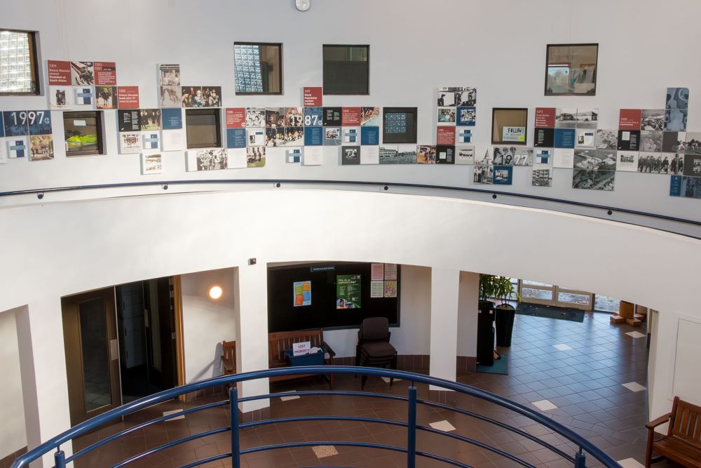 Senior College interior.