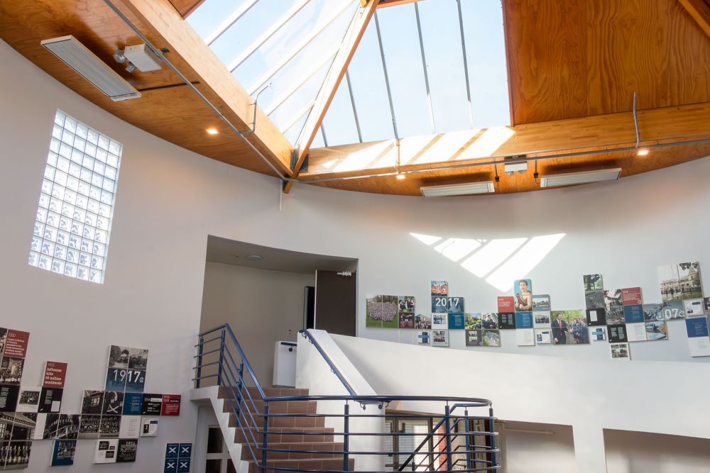 Senior College interior.