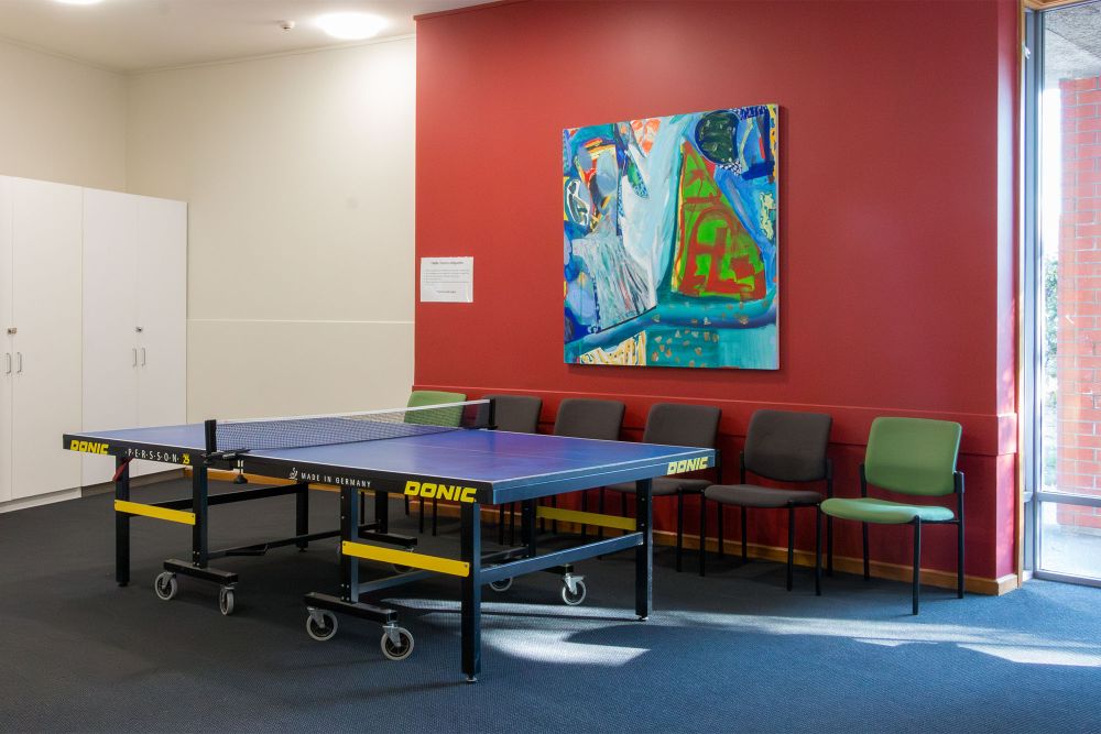 Senior College interior.