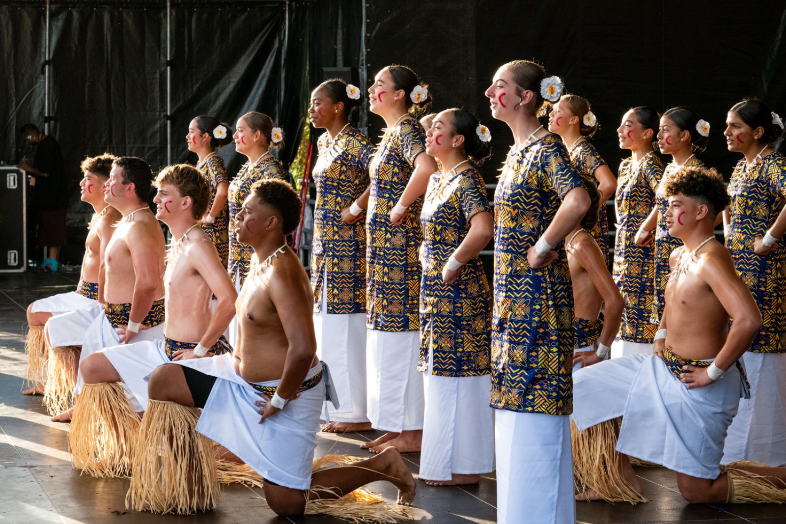 St Andrew's College Pasifika Group performing at Canterbury Polyfest.