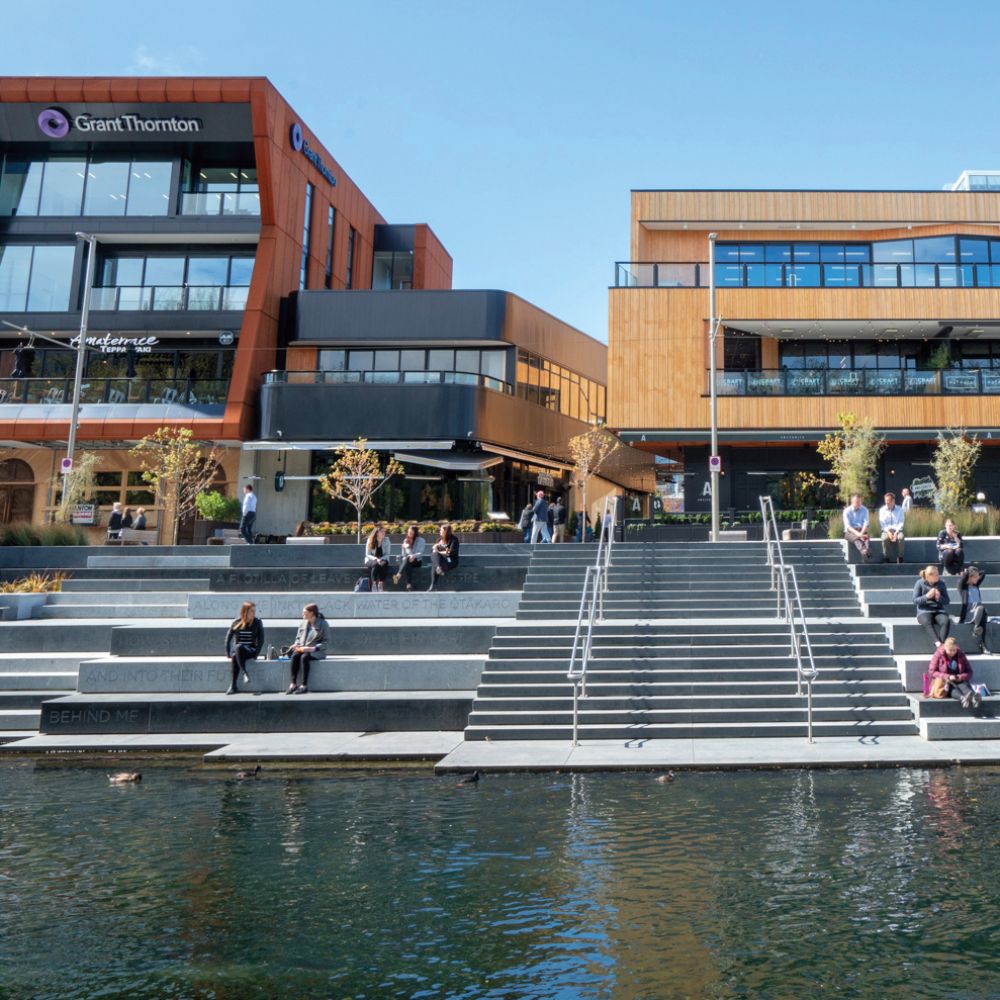 River Avon in town centre of Christchurch New Zealand
