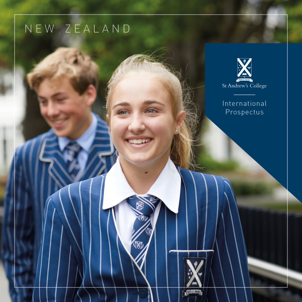 St Andrew's College international prospectus cover